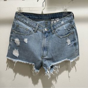 UNIF denim shorts